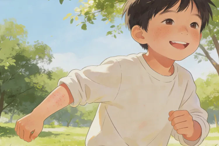 小儿手臂有湿疹可以根治吗(图2)