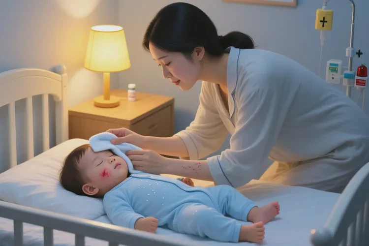 幼儿身上偶尔长湿疹可以根治吗(图1)