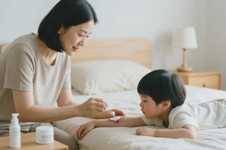 小儿手臂上出湿疹可以根治吗(图1)