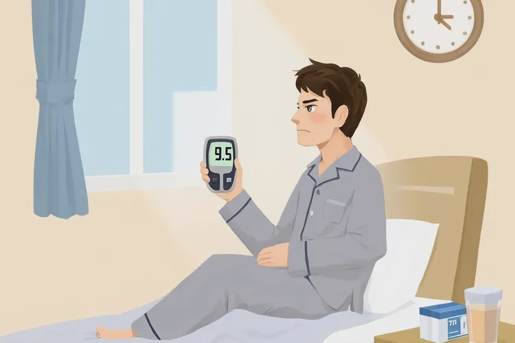 33岁早上血糖9点5是怎么回事(图1)