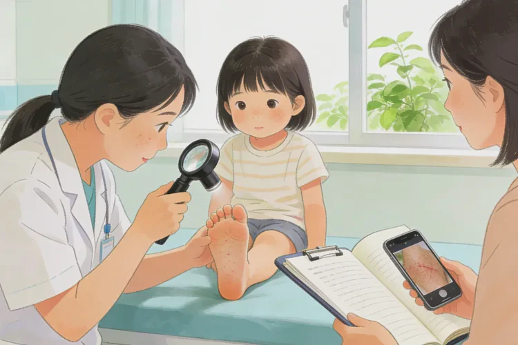 小儿脚上容易长湿疹能根治吗(图4)