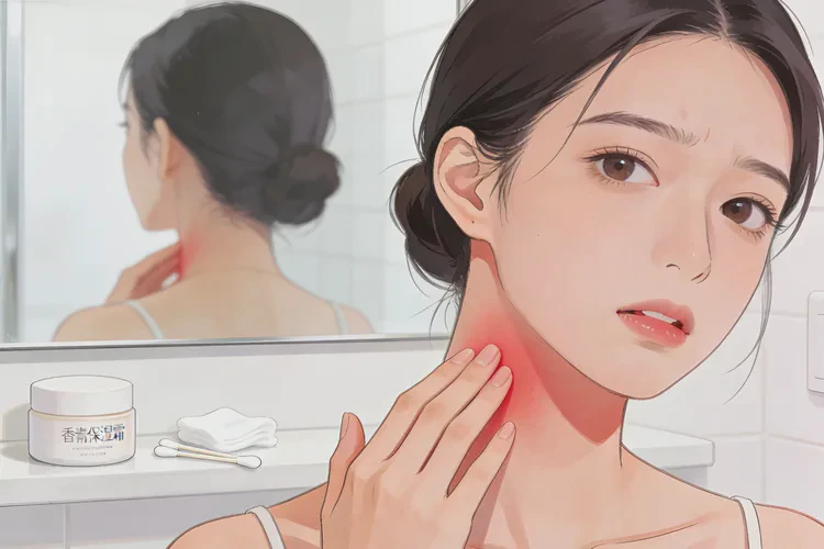 女生脖子经常起湿疹可以根治吗(图1)