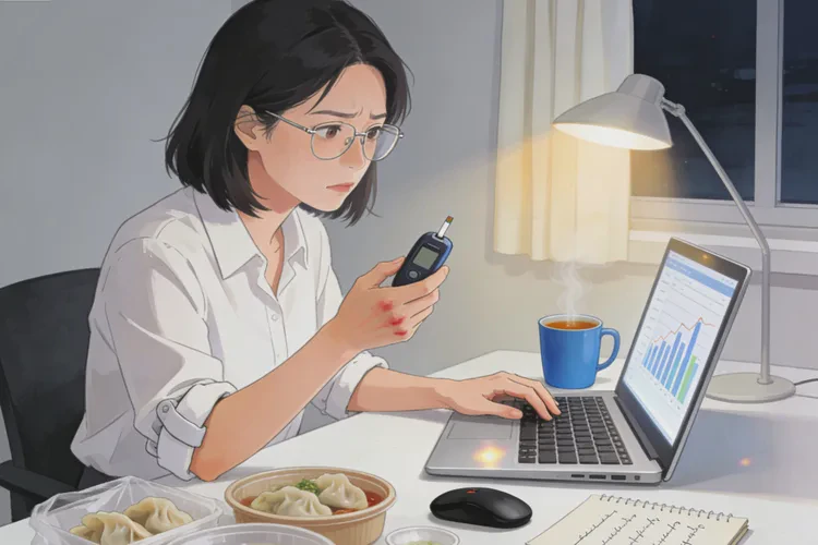 30岁中餐血糖28.1是怎么回事(图1)