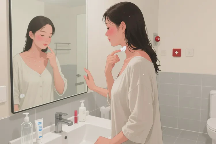 孕妇脖子上有湿疹可以根治吗(图1)