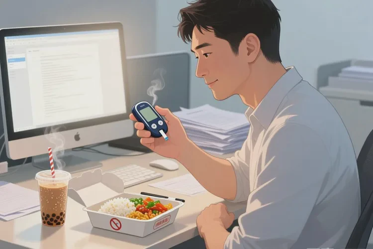 30岁中餐血糖13.6是怎么回事(图1)