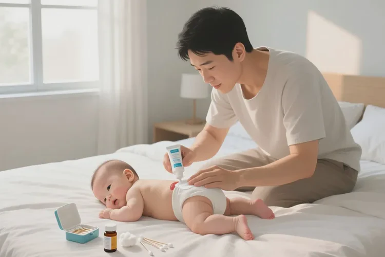 幼儿屁股上长湿疹可以根治吗(图2)