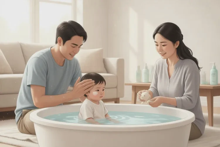 新生儿大腿上容易长湿疹可以根治吗(图2)