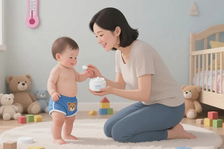 幼儿小腿上出现湿疹可以根治吗(图1)