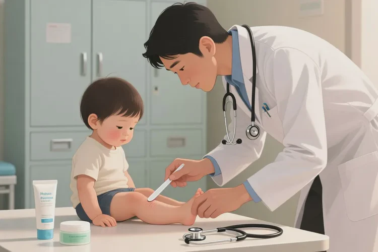 幼儿小腿上起湿疹可以根治吗(图2)