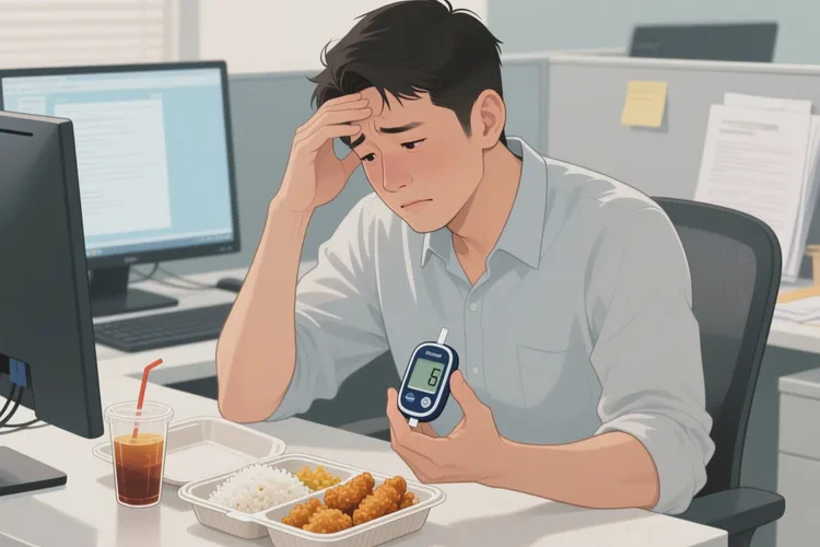 30岁中餐血糖14点3是怎么回事(图1)