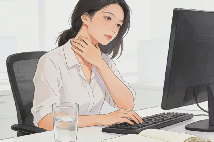 女性脖子上偶尔长湿疹可以根治吗(图1)