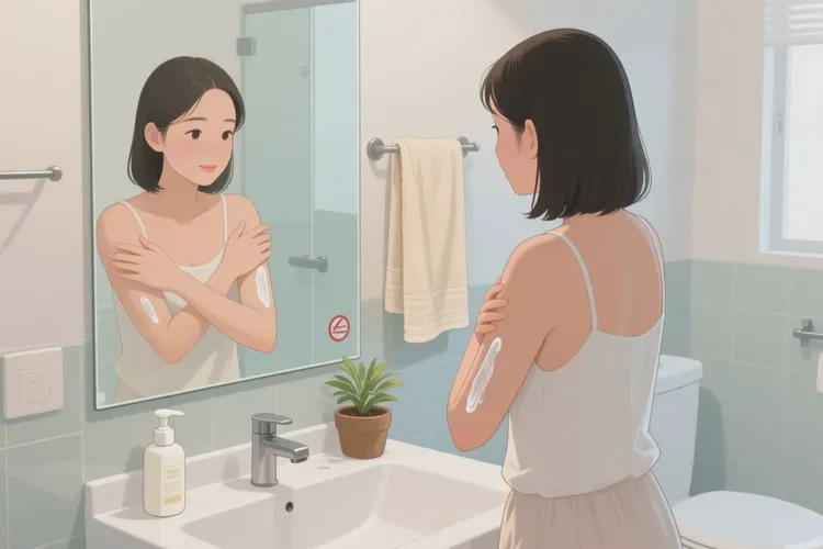 女生身上偶尔长湿疹可以根治吗(图2)