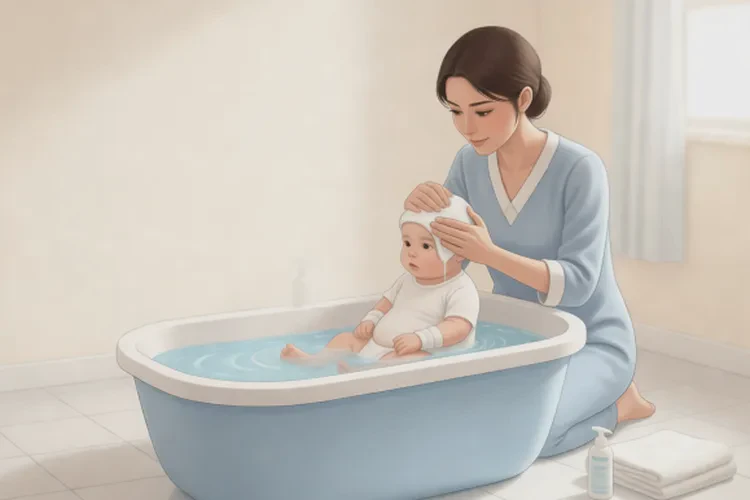 新生儿脖子上偶尔起湿疹可以根治吗(图4)