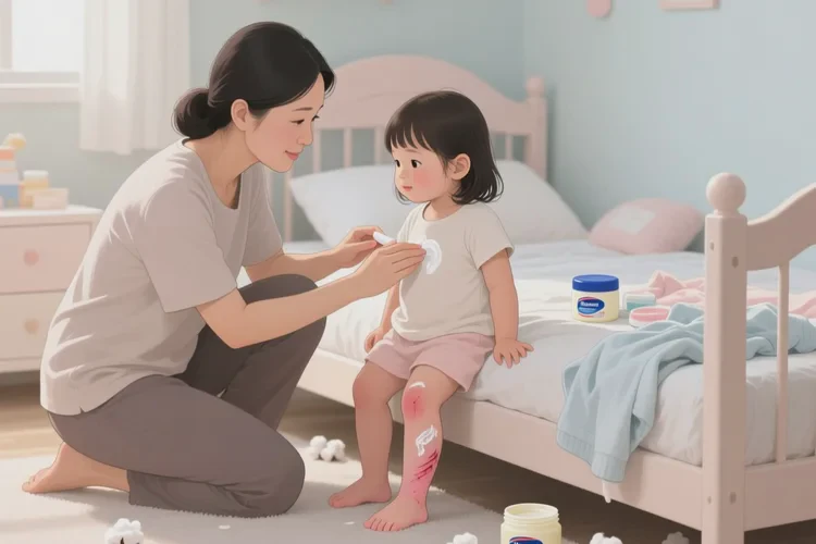 小儿小腿上出现湿疹可以根治吗(图1)