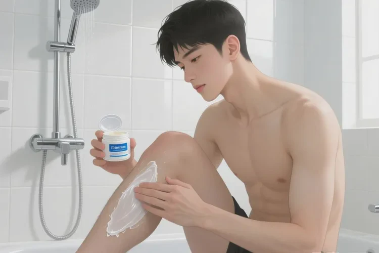 男性小腿上偶尔起湿疹可以根治吗(图1)