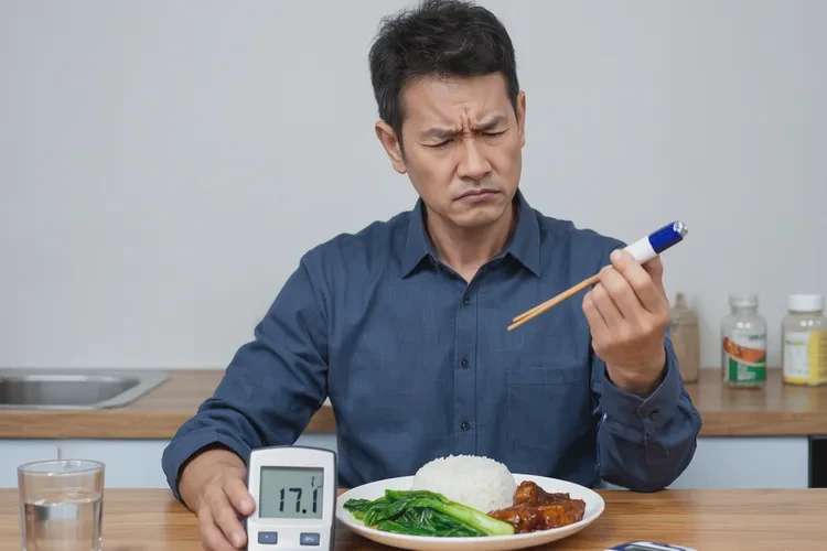 33岁中餐血糖17.1是怎么回事(图1)