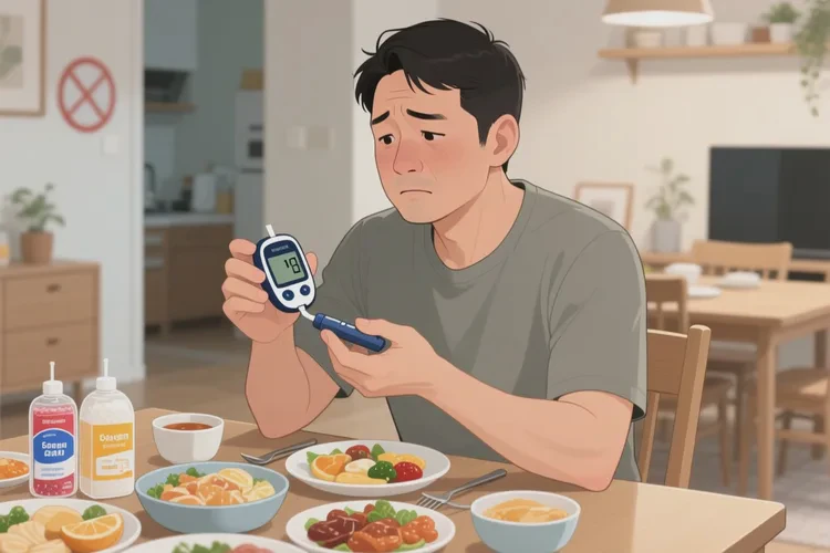 30岁中餐血糖28.4是怎么回事(图1)