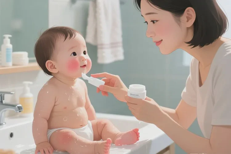 幼儿脖子上出湿疹可以根治吗(图1)