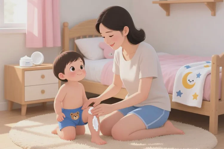 幼儿小腿有湿疹可以根治吗(图1)