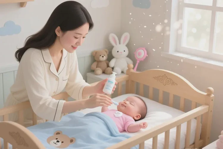 新生儿脸上起湿疹可以根治吗(图1)