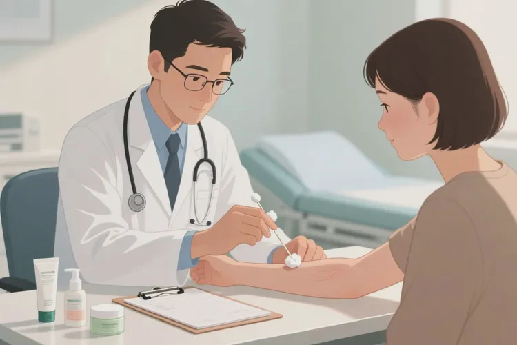 男生手臂上偶尔长湿疹可以根治吗(图3)