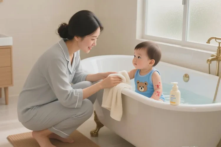 幼儿手臂经常长湿疹可以根治吗(图1)