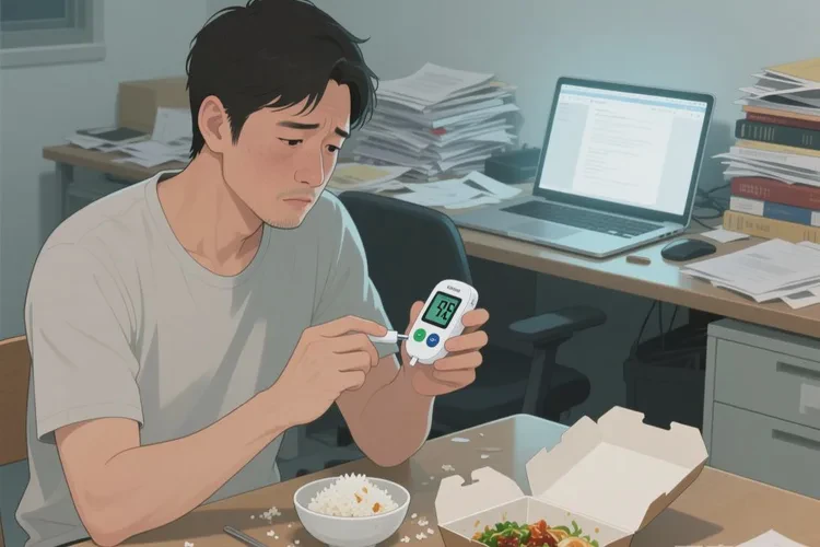 30岁中餐血糖19.3是怎么回事(图1)