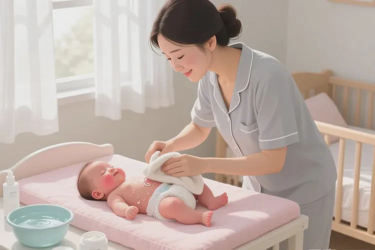 幼儿屁股上容易长湿疹可以根治吗(图1)