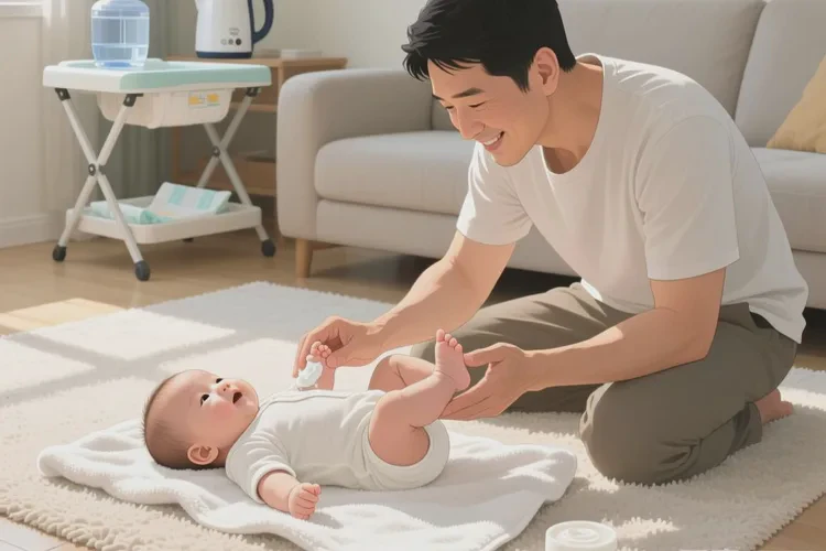 新生儿肚子上长湿疹可以根治吗(图2)