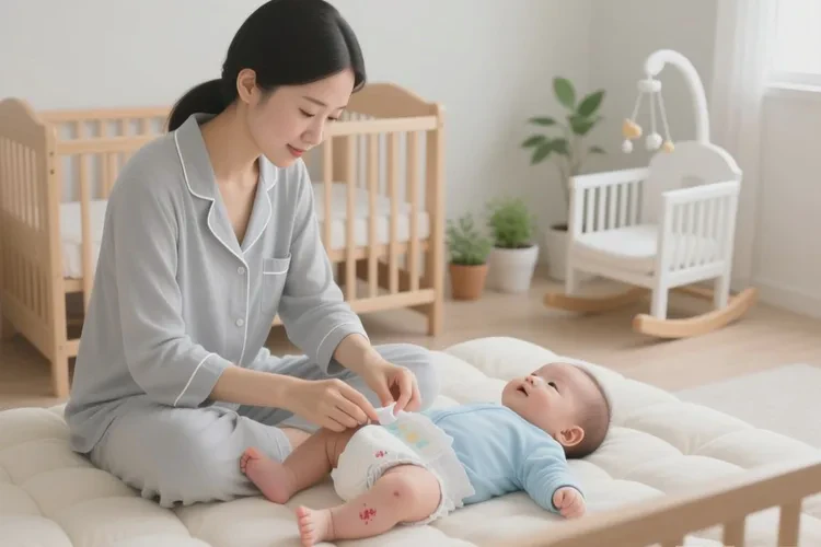 幼儿屁股上出湿疹可以根治吗(图1)