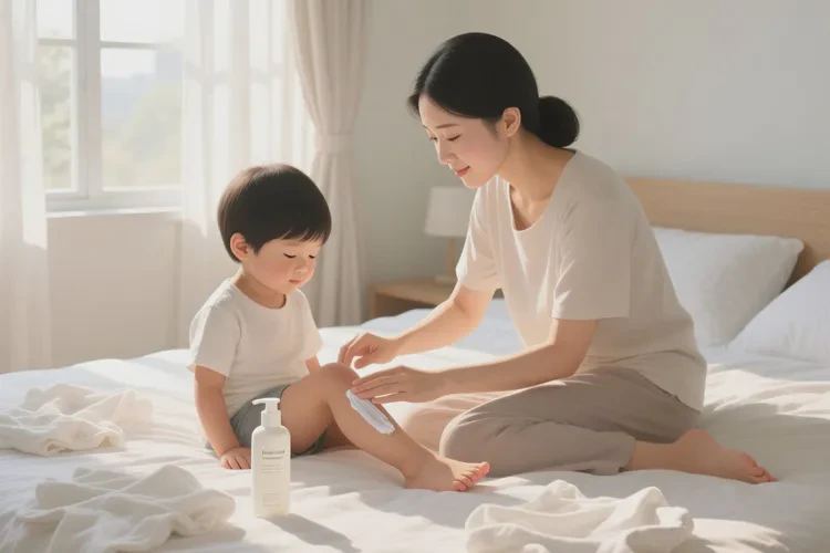 小儿大腿长湿疹能根治吗(图1)