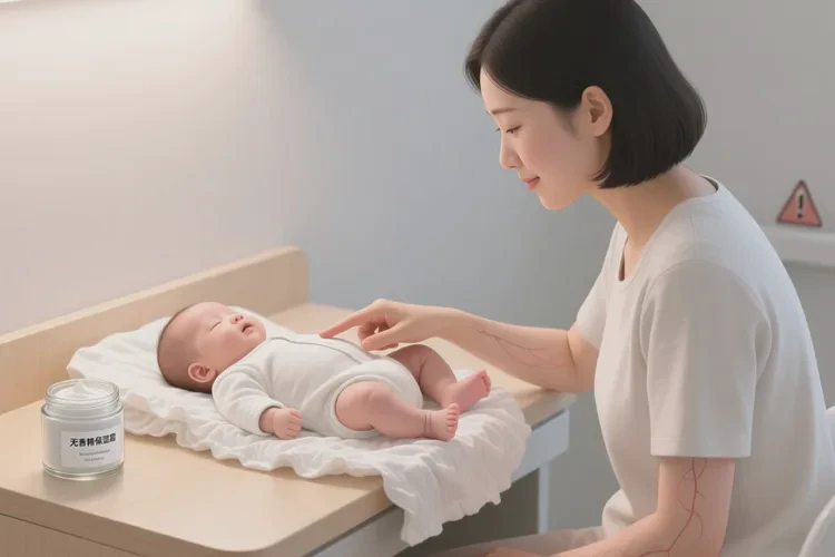 新生儿肚子上偶尔起湿疹可以根治吗(图1)