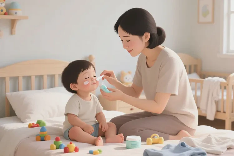 幼儿肚子上经常长湿疹可以根治吗(图1)