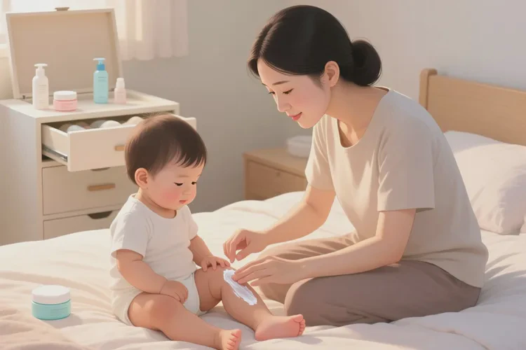 幼儿大腿上经常起湿疹可以根治吗(图1)