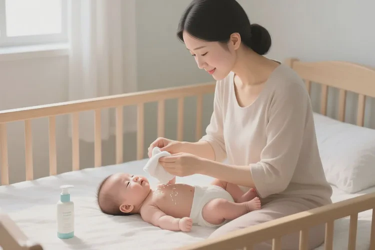 新生儿脖子起湿疹可以根治吗(图1)