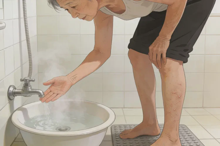 老年人小腿上出现湿疹可以根治吗(图1)