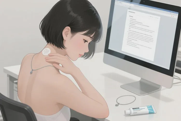 女生脖子上有湿疹可以根治吗(图2)