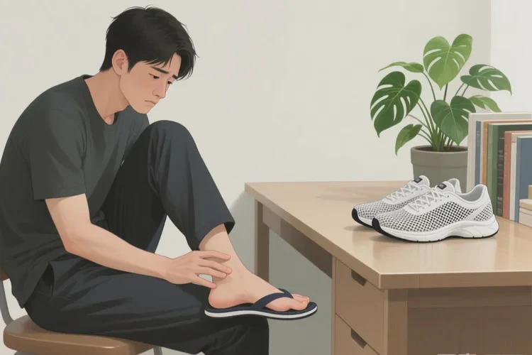 男生脚上出现湿疹可以根治吗(图1)