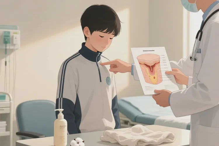 青少年脖子出湿疹可以根治吗(图1)