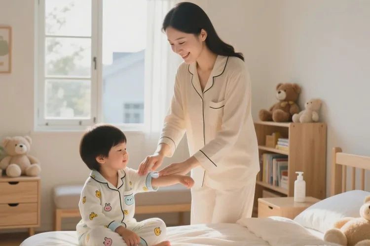 小儿手臂上偶尔长湿疹能根治吗(图1)