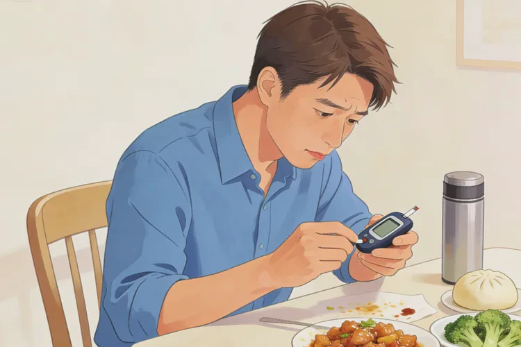 30岁中餐血糖26.8是怎么回事(图1)
