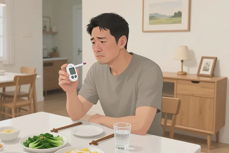 30岁中餐血糖21.6是怎么回事(图1)