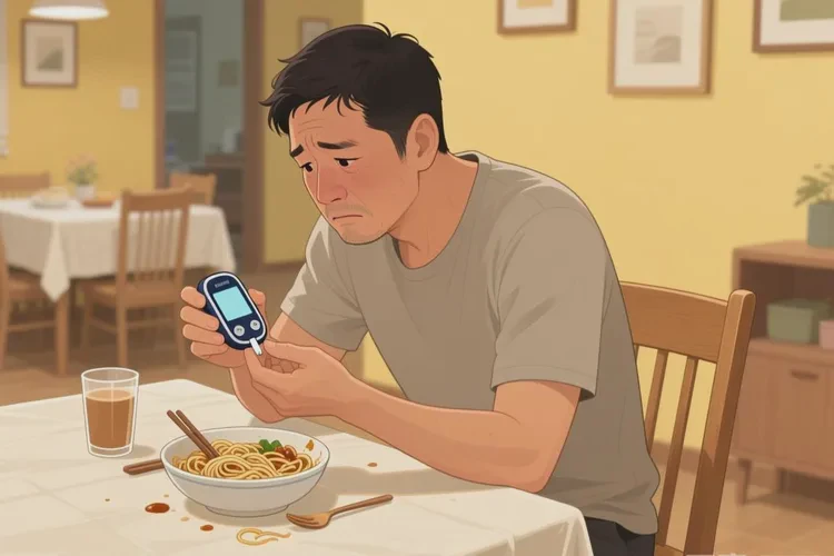 30岁中餐血糖12.1是怎么回事(图1)