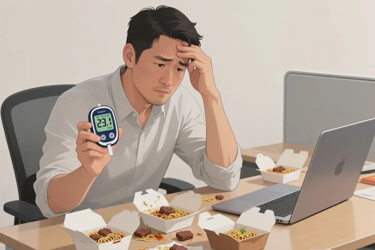 30岁中餐血糖23.1是怎么回事(图1)