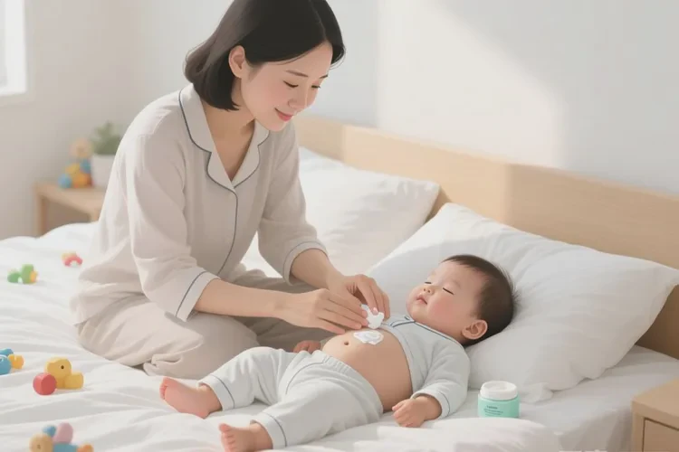 小儿肚子上容易起湿疹可以根治吗(图1)