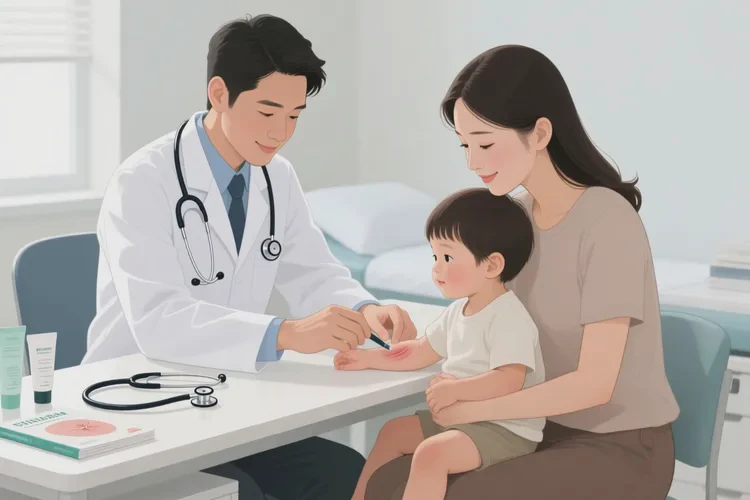 幼儿屁股偶尔起湿疹可以根治吗(图3)