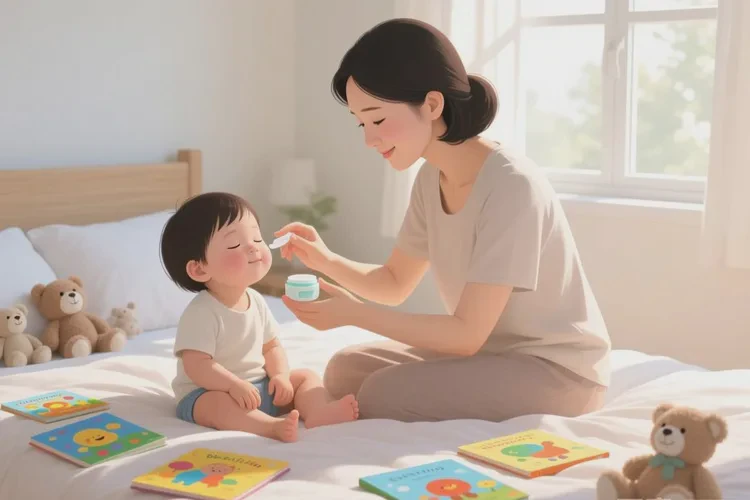 小儿脸上容易长湿疹可以根治吗(图1)