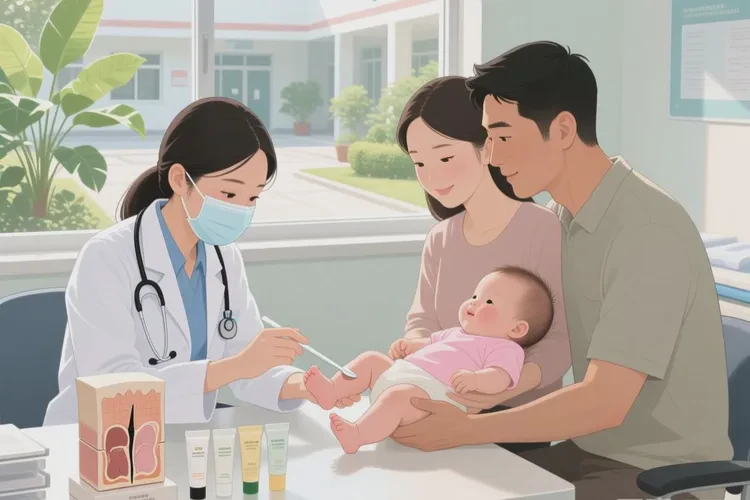 新生儿小腿经常长湿疹可以根治吗(图4)