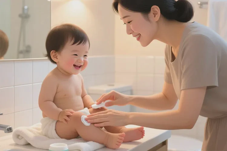 小儿大腿偶尔起湿疹可以根治吗(图1)