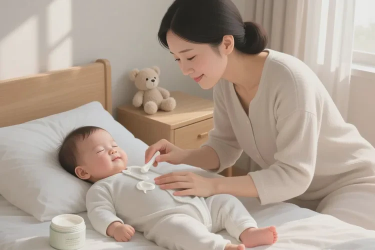 小儿肚子偶尔长湿疹可以根治吗(图1)